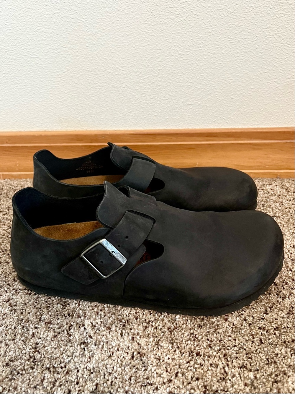 Birkenstock London slip on Black EU 44 N